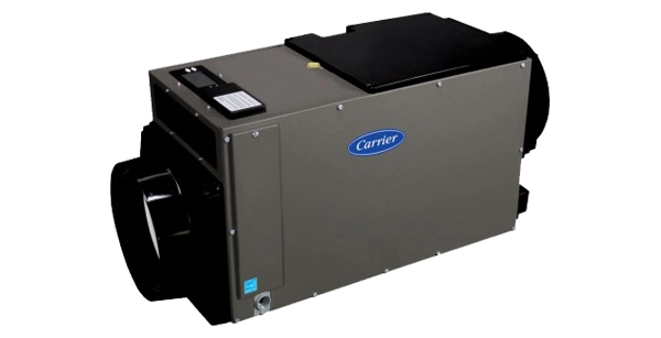 Carrier dehumidifier unit designed to reduce excess indoor moisture